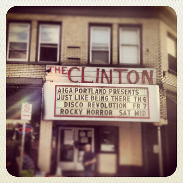 Clinton Street Theater Marquee