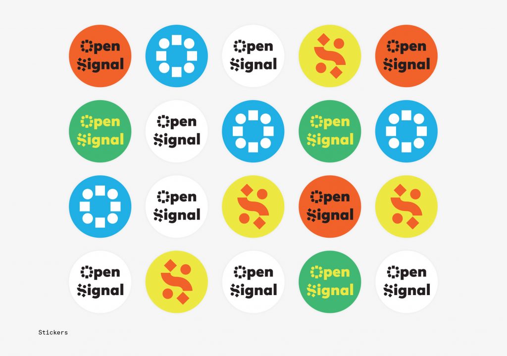 Open Signal - Brand manual logos