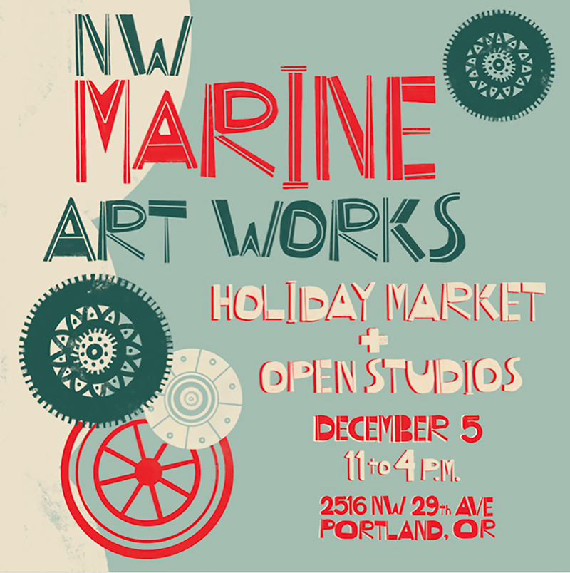 NW Marine Art Works Holiday Market and Open Studios