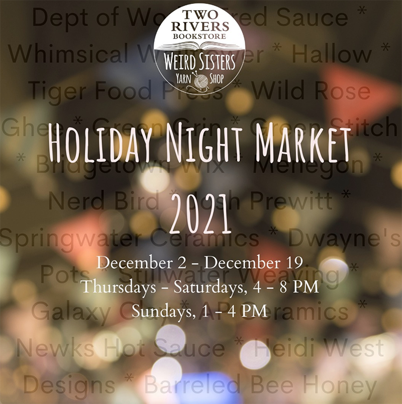Two Rivers Bookstore Holiday Night Market