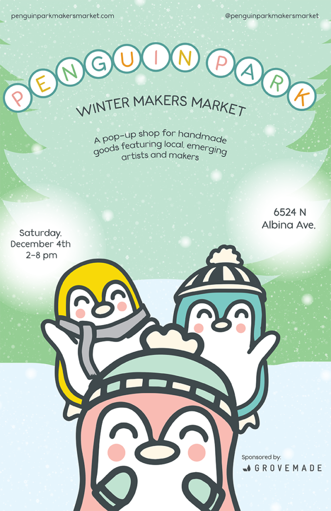 Penguin Park Winter Makers Market